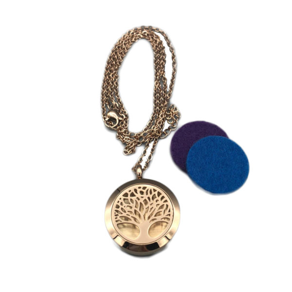 Collar Arbol De La Vida Dorado