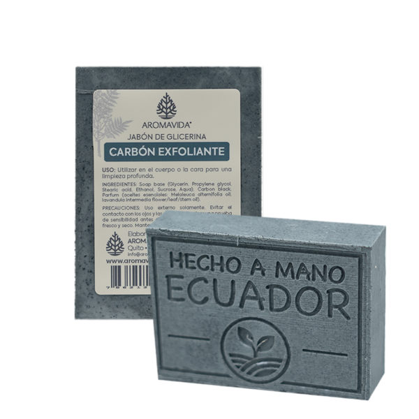 Jabón Glicerina Carbón Activado