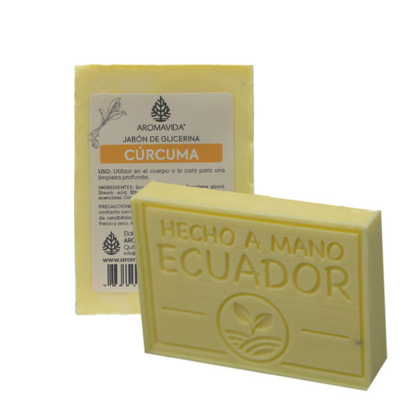 Jabón Glicerina Cúrcuma
