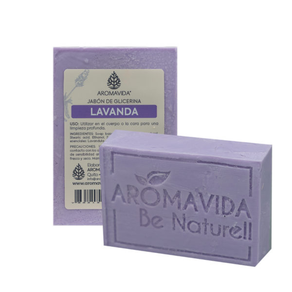 Jabón Glicerina Lavanda