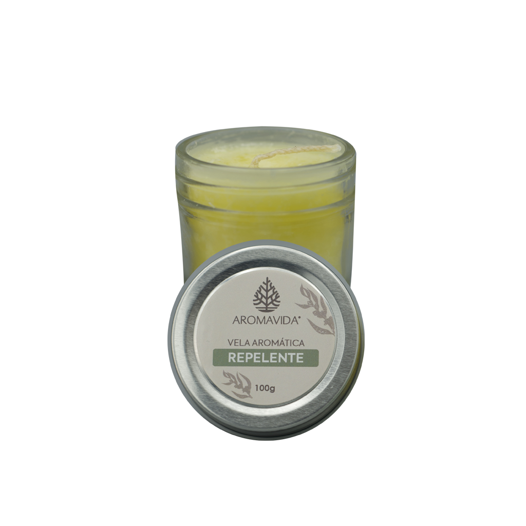 Vela Repelente con Aceites esenciales