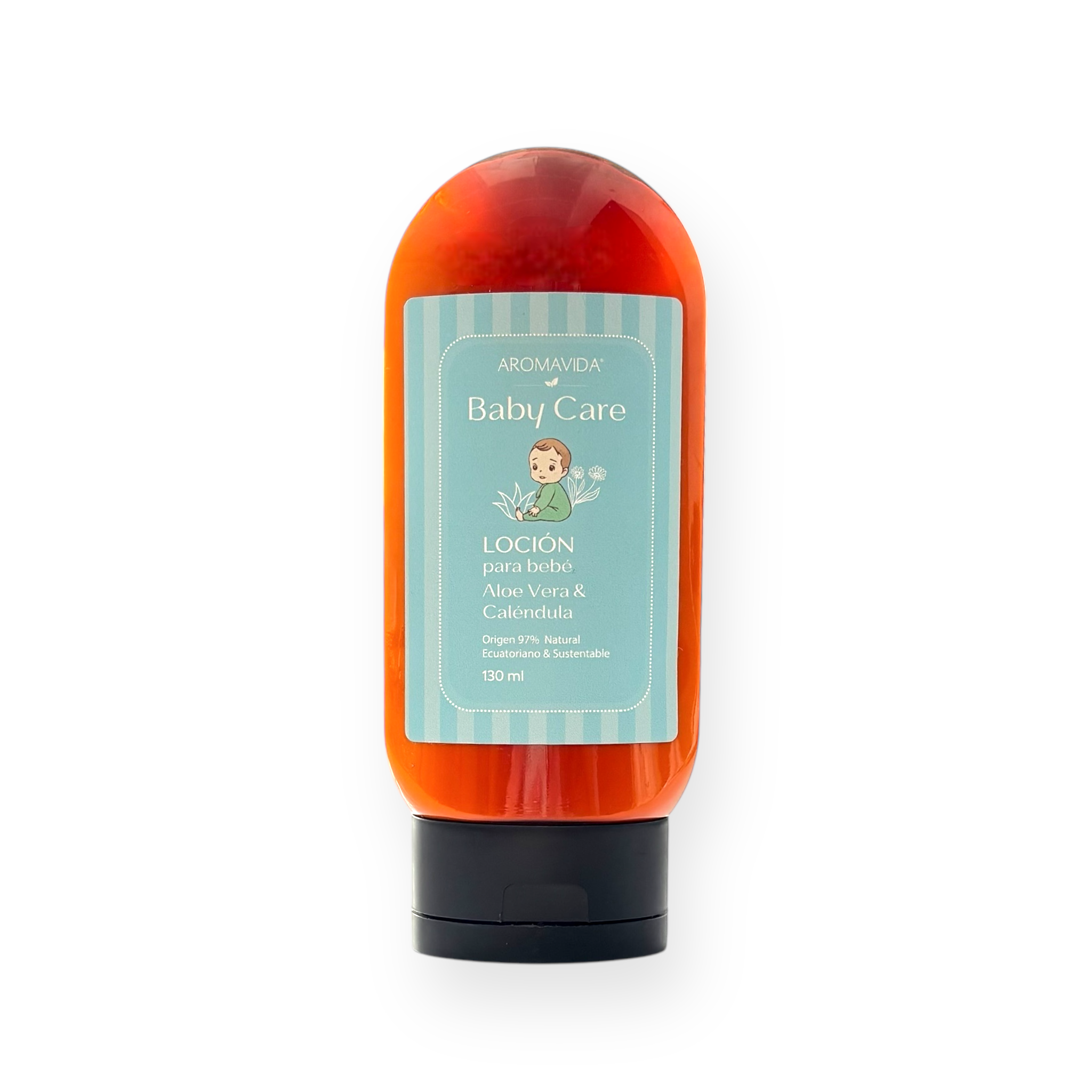 Loción corporal con caléndula y aloe vera