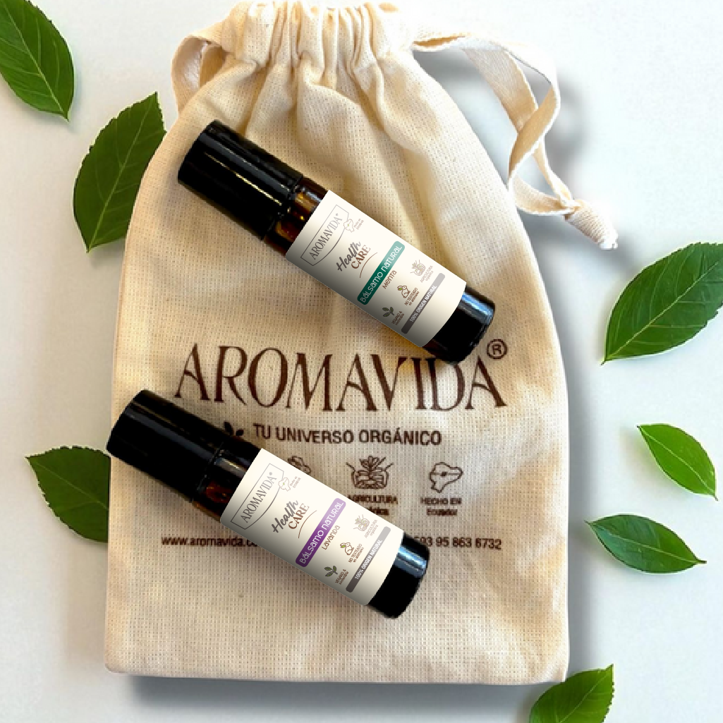 Bálsamo de lavanda y bálsamo de menta